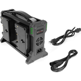 Shape G4CHA - Intelligent 4-Channel Gold-Mount Lithium-Ion Battery Charger