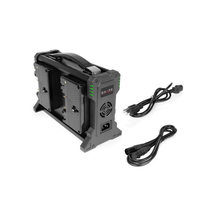 Shape G4CHA - Intelligent 4-Channel Gold-Mount Lithium-Ion Battery Charger