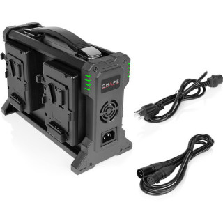 Shape V4CHA - Intelligent 4-Channel V-Mount Lithium-Ion Battery Charger
