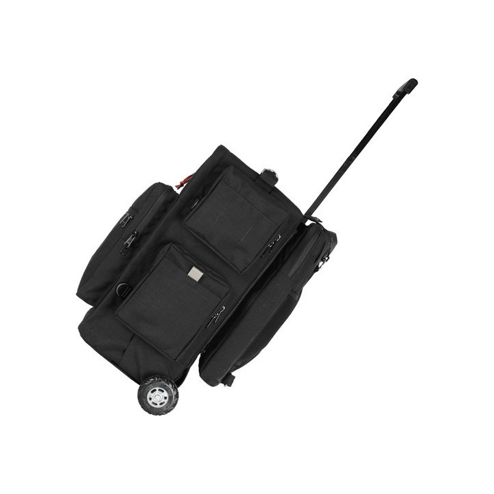 Portabrace BK-C500OR - Backpack with Off-Road Wheels, Black