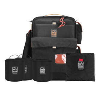 Portabrace BK-CINEMA - Rigid-Frame Backpack, Black