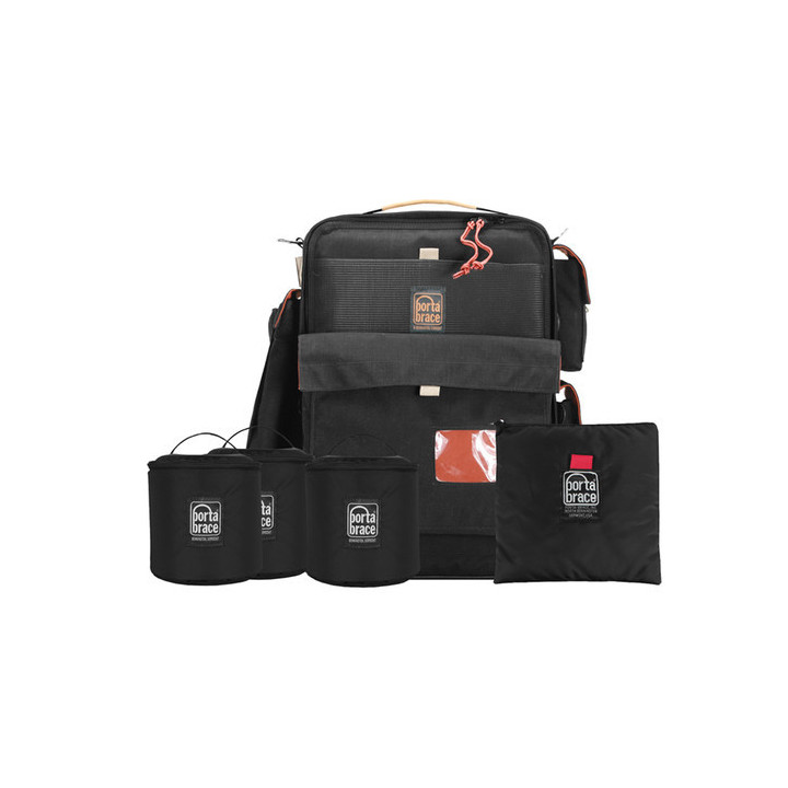 Portabrace BK-CINEMA - Rigid-Frame Backpack, Black