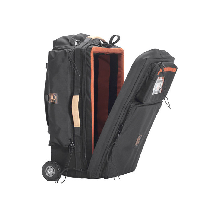 Portabrace GRIP-CARRYONOR - Wheeled Case, Black