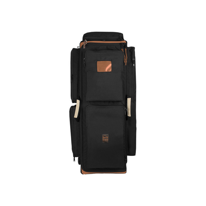 Portabrace GRIP-HEAVYDUTYXLOR - Wheeled Production Case, Black