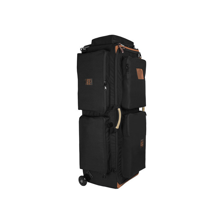 Portabrace GRIP-HEAVYDUTYXLOR - Wheeled Production Case, Black