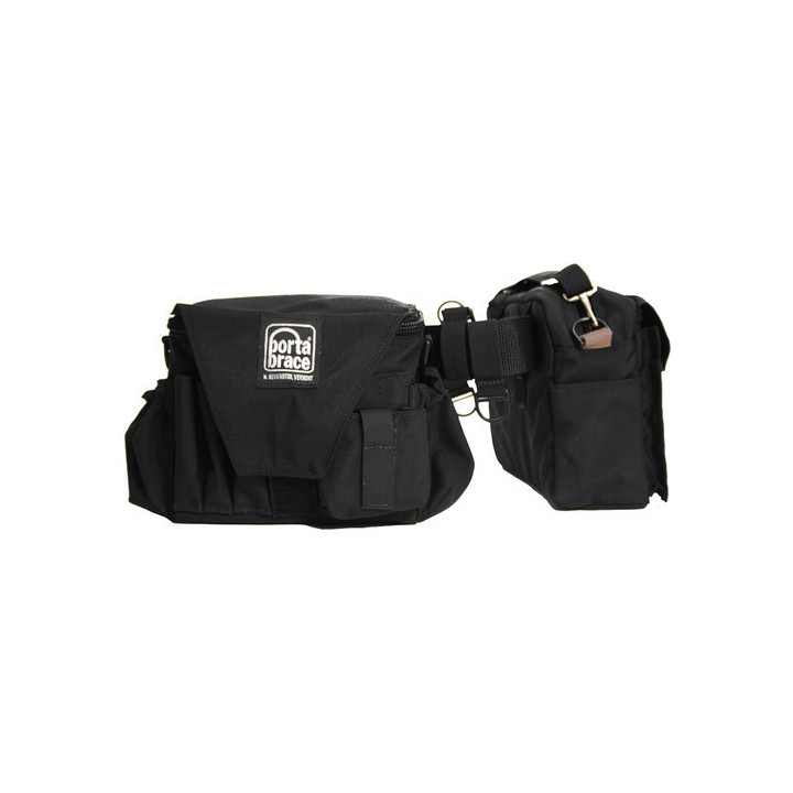 Portabrace GRIP-PACK3 - Waist Pack, Black