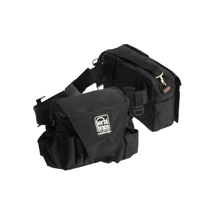 Portabrace GRIP-PACK3 - Waist Pack, Black