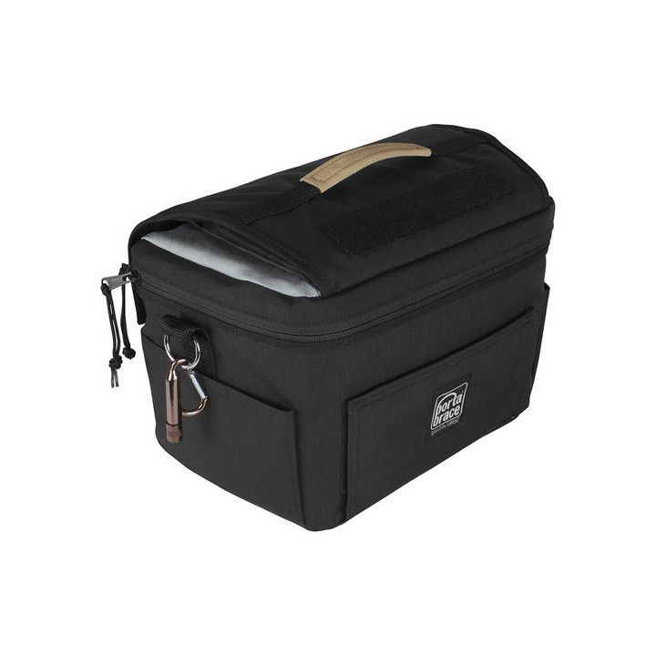 Portabrace MS-GH5 - Messenger Style Camera Bag, Black