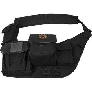 Portabrace SS-MAVIC - Messenger-Style Cordura Slinger, Black