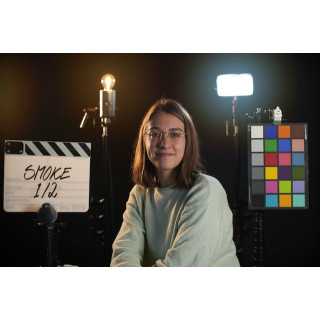 Tiffen 4565SMQ12 - 4 X 5.650 Smoque 1/2 Filter