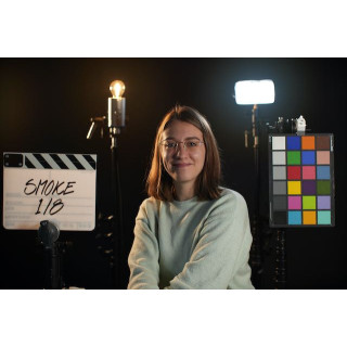 Tiffen 4565SMQ18 - 4 X 5.650 Smoque 1/8 Filter