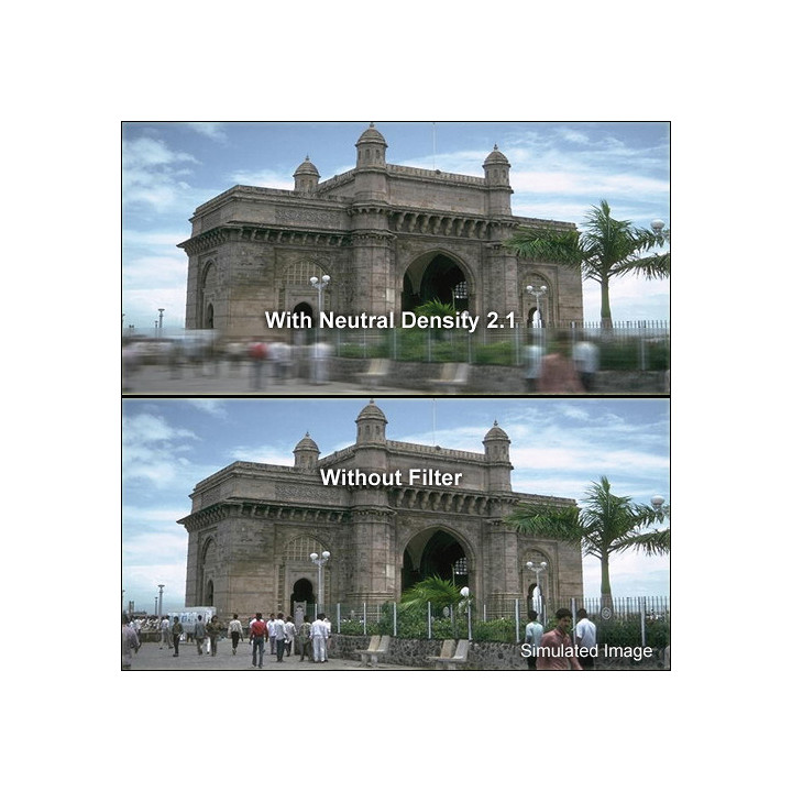 Tiffen W105CND21 - 105C WTR/WHT ND 2.1 Filter