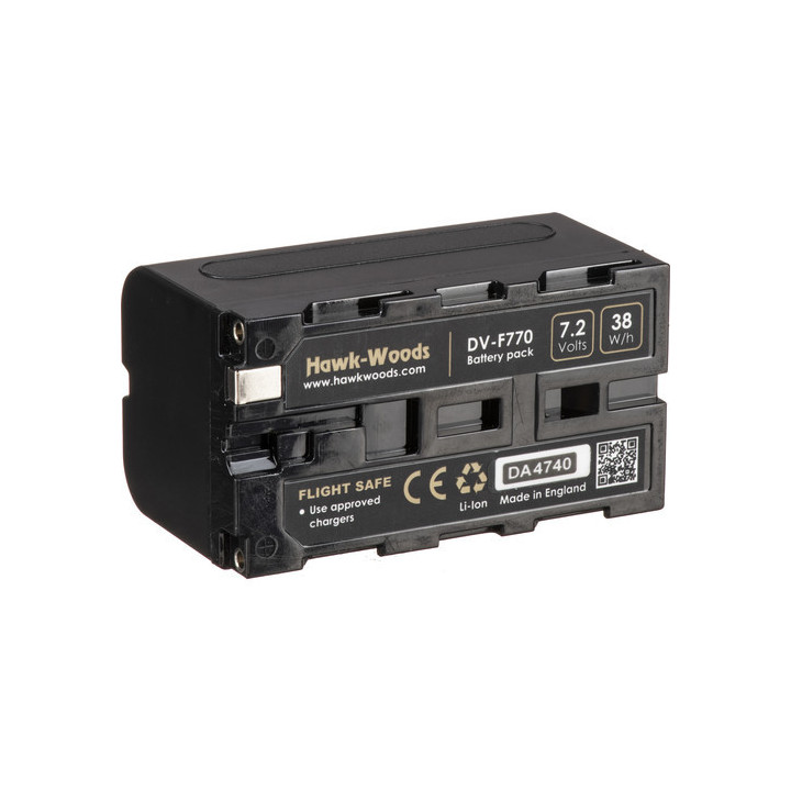Hawkwoods DV-F770 - Sony Replacement L Series Battery