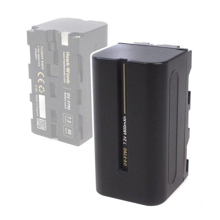 Hawkwoods DV-F790 - Sony Replacement L Series Battery