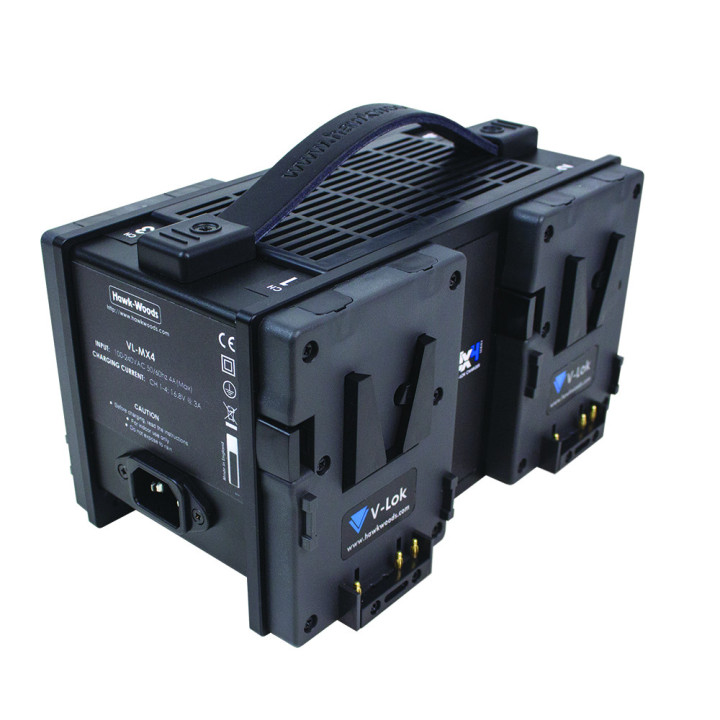 Hawkwoods VL-MX4 - Mini-VL 3A quad channel charger - simultaneous