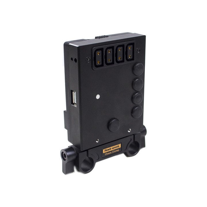 Hawkwoods VLM-DC6 - V-Lok 15mm hot-swap plate