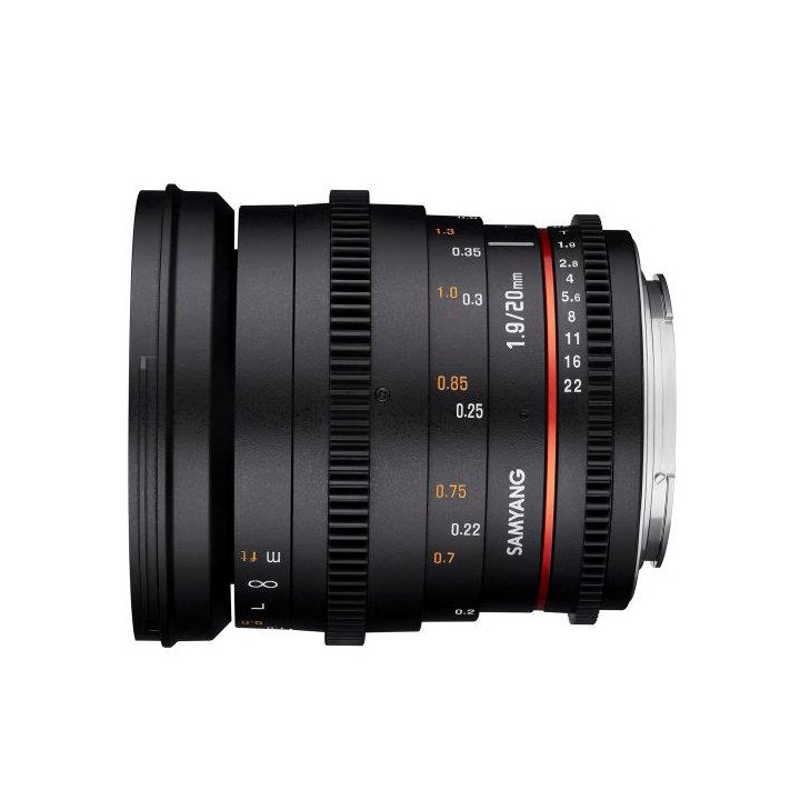 Samyang F1313504102 - 20mm T1.9 Pentax