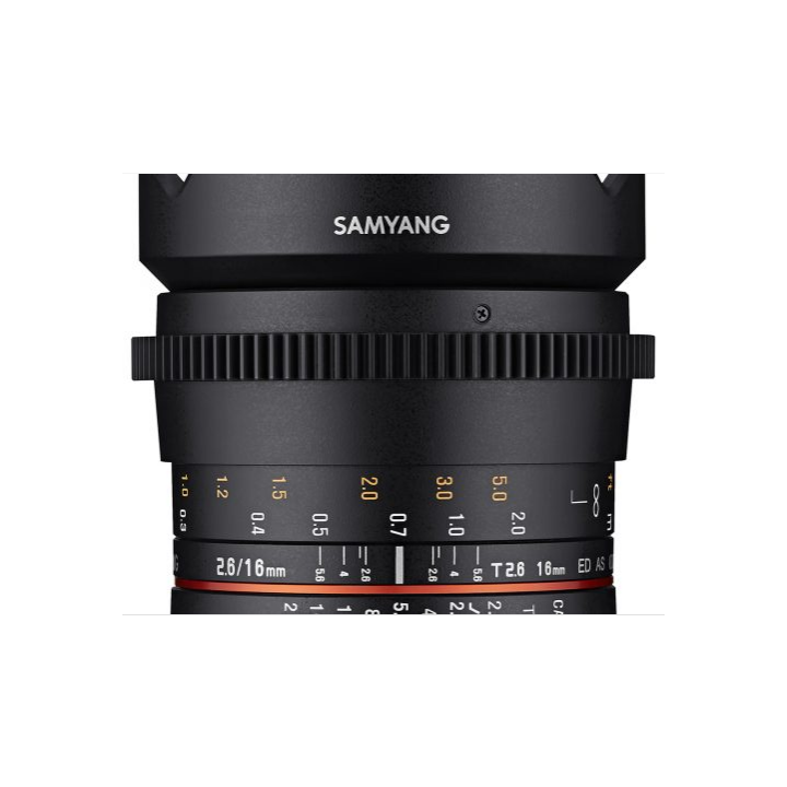 Samyang F1313608101 - 16mm T2.6 Samsung NX