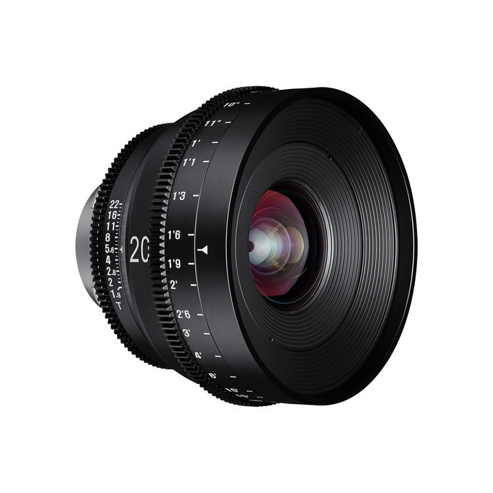 Samyang F1513501101 - 20mm T1.9 FF Cine Canon EF