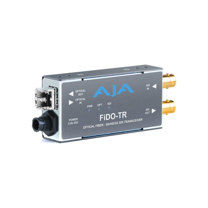 AJA FiDO-TR-MM - 1-Channel 3G-SDI/LC Multi-Mode LC Fiber Transceiver