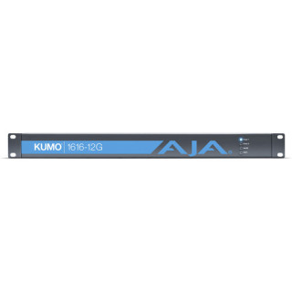 AJA KUMO-1616-12G - KUMO 16x16 Compact 12G-SDI Router, with 1 power supply