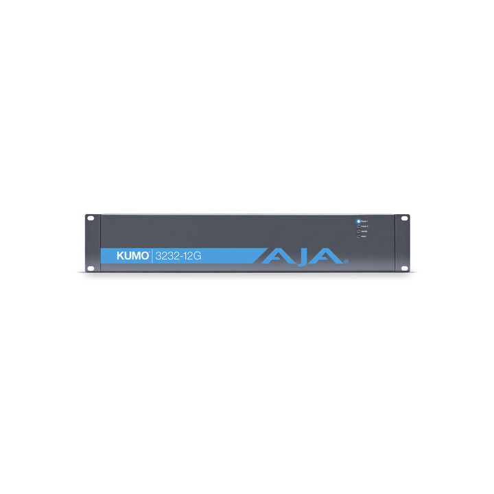 AJA KUMO-3232-12G - KUMO 32 x32 Compact 12G-SDI Router, with 1 power supply