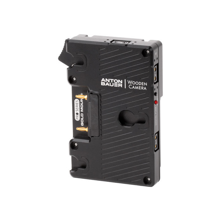 Wooden Camera WC-259600 - WC Pro V-Mount Camera Side to Gold Mount Battery Side Adapter