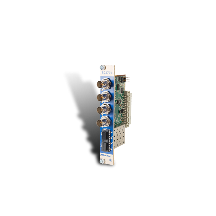 Bluebell BC370T - Quad Channel 3G/SDI Fibre Optic Transmitter Card