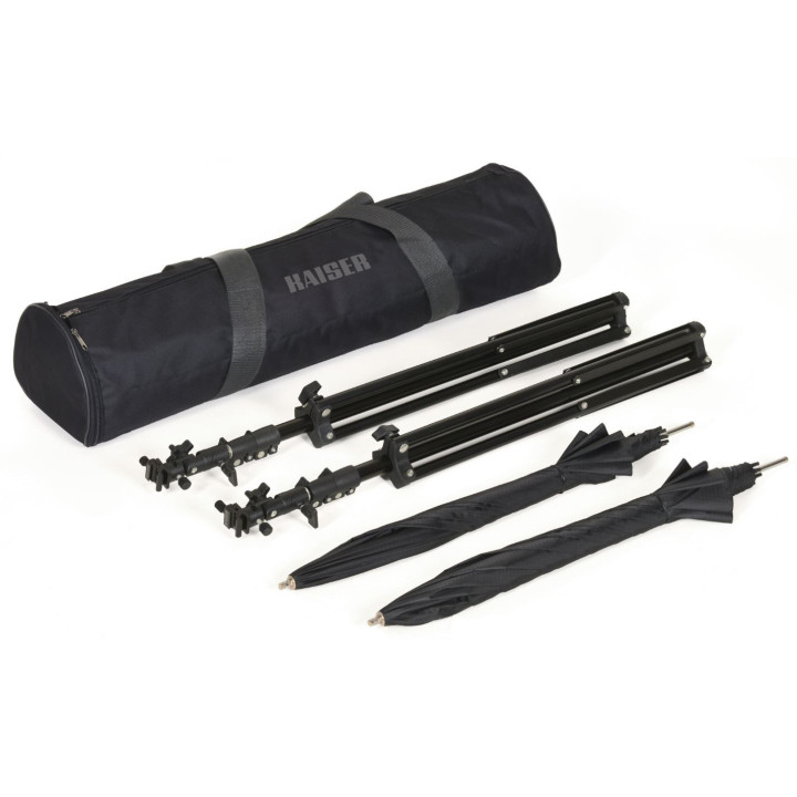 Kaiser K1204 - "Strobist" Light Stand/Umbrella Kit