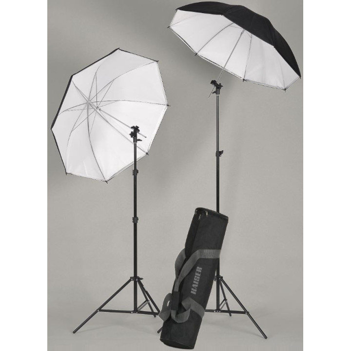 Kaiser K1204 - "Strobist" Light Stand/Umbrella Kit