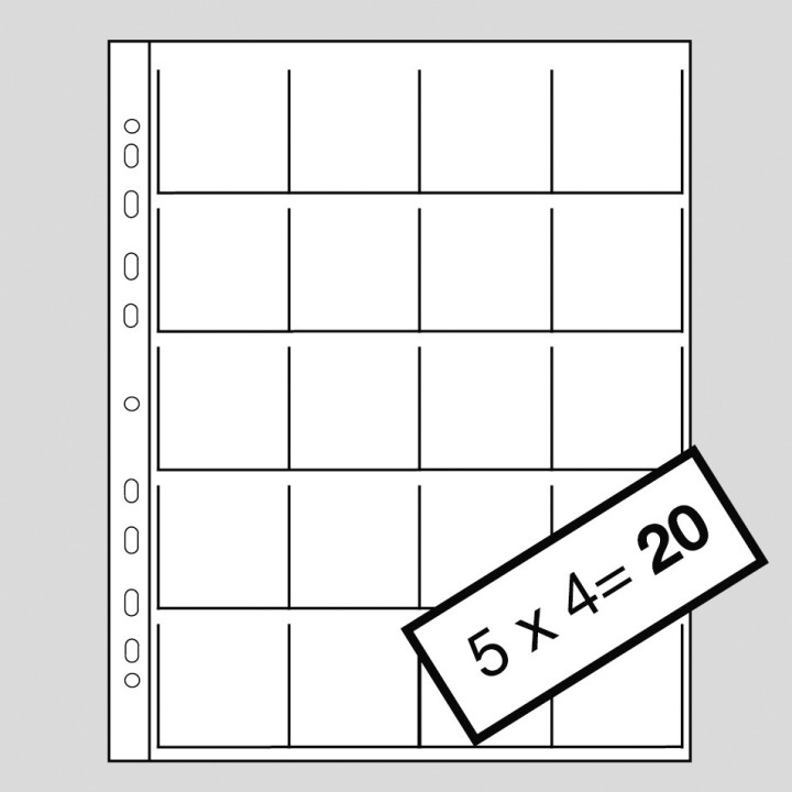 Kaiser K2580 - Transparent Slide Sleeves, 10 pc.