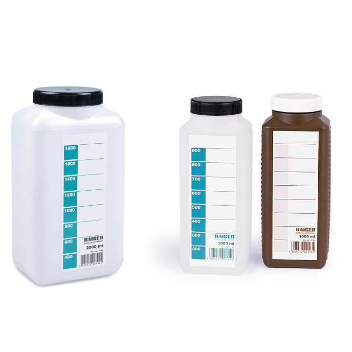 Kaiser K4192 - Chemical Storage Bottle, 1000 ml, white