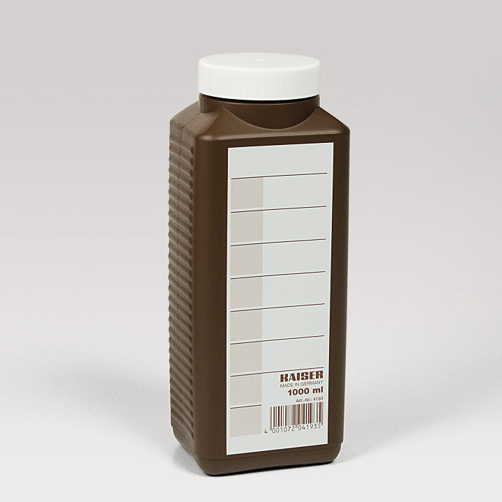Kaiser K4193 - Chemical Storage Bottle, 1000 ml, brown