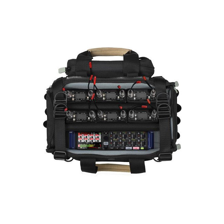 Portabrace AO-ZOOMF8S - Audio Organizer Bag - Silent Version for Zoom F8 Recorder