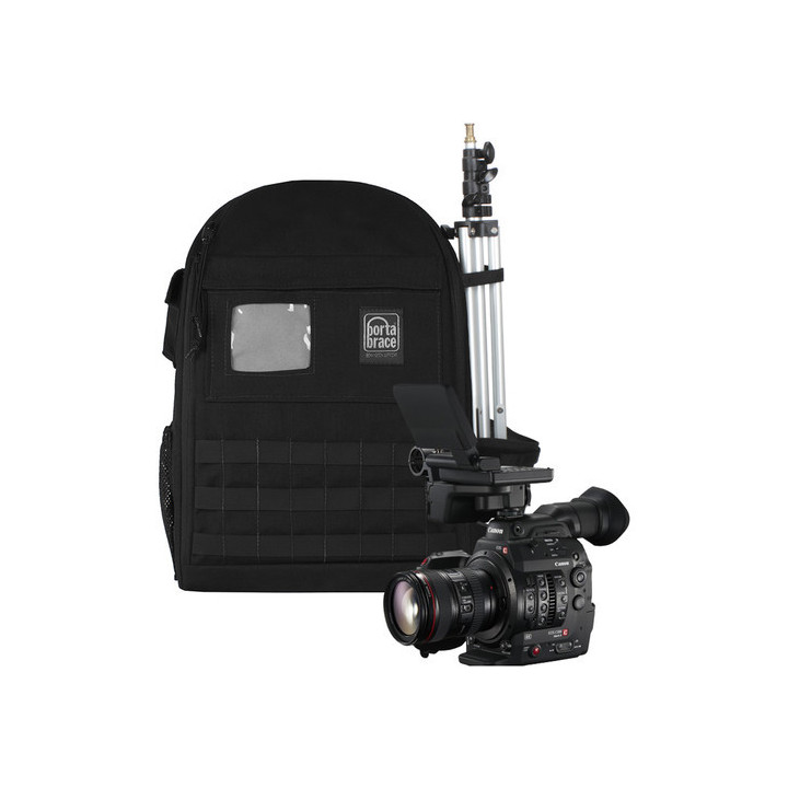Portabrace BK-C300ii - Lightweight Semi-Rigid Backpack for Canon C300II