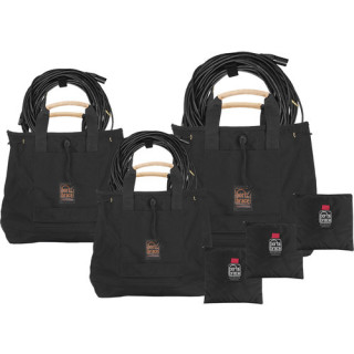 Portabrace CABLE-BAGSET - A set of 3 Cable bags: CABLE-BAG1, CABLE-BAG2, CABLE-BAG3