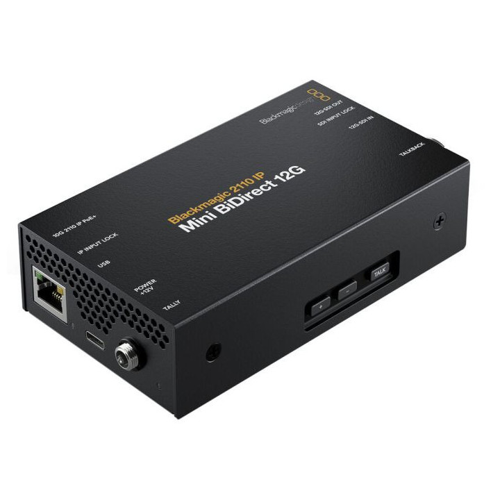Blackmagic BM-CONVNVIPF/IP/12G -  2110 IP Mini BiDirect 12G