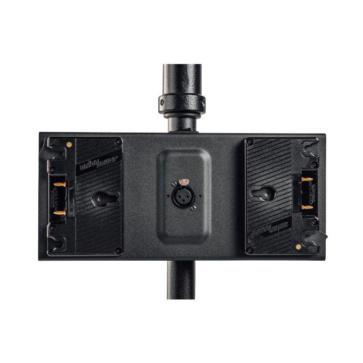 Litepanels 900-3617 - Gemini Dual Battery Bracket - Gold Mount