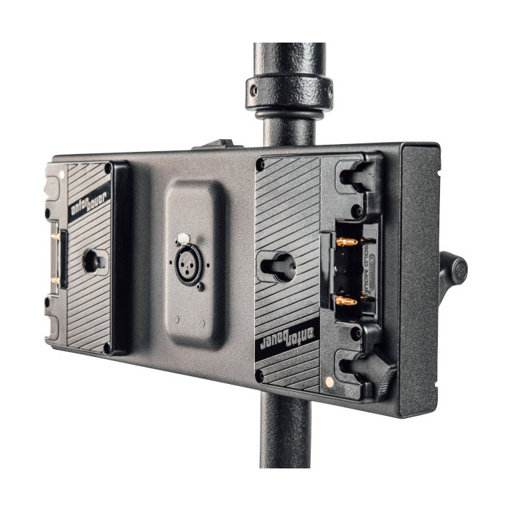 Litepanels 900-3617 - Gemini Dual Battery Bracket - Gold Mount