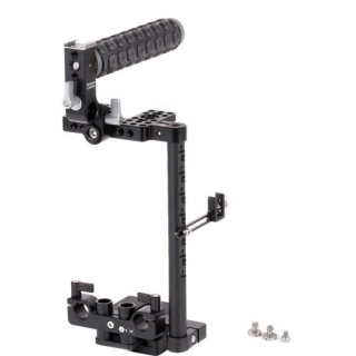 Wooden Camera WC-243909 - Unified DSLR Cage (Large) with Rubber Grip