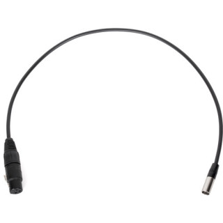 Wooden Camera WC-274300 - Mini 3pin XLR Male to Full 3pin XLR Female (20")