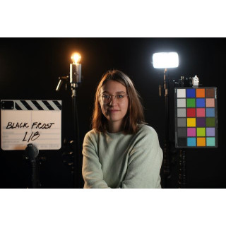 Schneider 1083967 - 4x5.65 Rectangular Drop-In Filters Black Frost 1/8