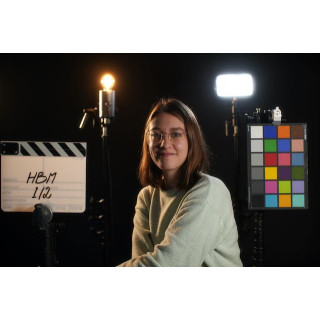 Schneider 1084604 - 6.6x6.6 Square Drop-In Filters Hollywood Black Magic 1/2