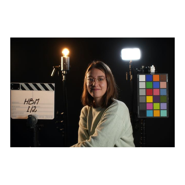 Schneider 1084604 - 6.6x6.6 Square Drop-In Filters Hollywood Black Magic 1/2