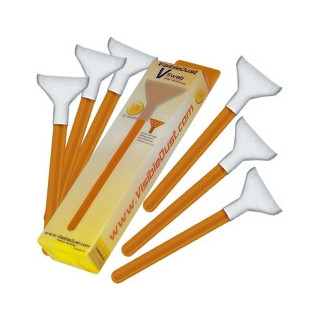 Cineboutique A-VDSPAT24 - VISIBLE DUST - 12 Sensor Cleaning Swab - 1.0x - 20mm - ORANGE