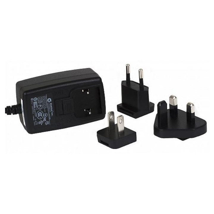 MuxLab 500993 - Universal Locking PSU 5VDC/2.6A US/UK/EU Blade