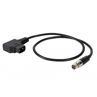 Private Label PRL-D-Tap-S-W906S - D-Tap to Mini XLR-4 Power Cable Short 17" /43.2cm