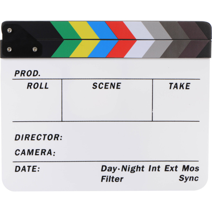 Private Label PRL-DIRCLAPPER - Professional Director Clapperboard
