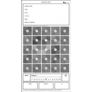 Cineboutique A-PATC3A001 - Pattern Board Definition 1 Gm - Linear Mire PICO 1 16x30 cm