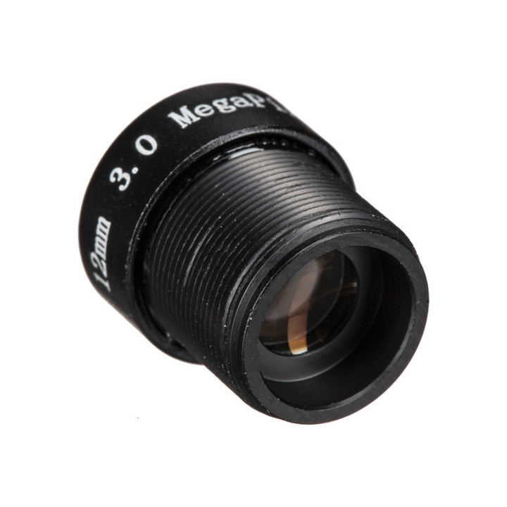Marshall CV-4712.0-3MP - 12mm F1.8 3MP M12 Mount Lens (AOV approx. 33°)
